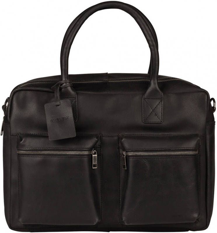 Laptoptas Burkely Leren Laptoptas 15 inch Fundamentals Vintage Alex Worker