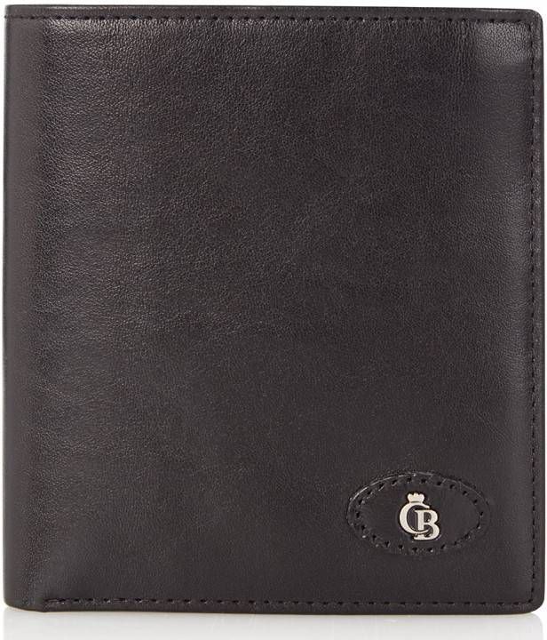 Castelijn & Beerens Bi fold portemonnees Gaucho Billfold Portefeuille Zwart