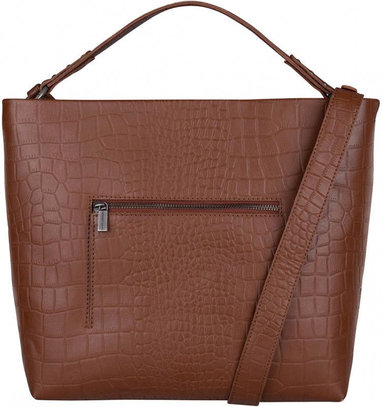 Cowboysbag leren handtas Cornhill cognac