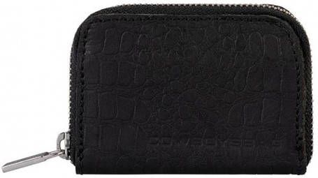 Cowboysbag Purse Holt croco black Dames portemonnee