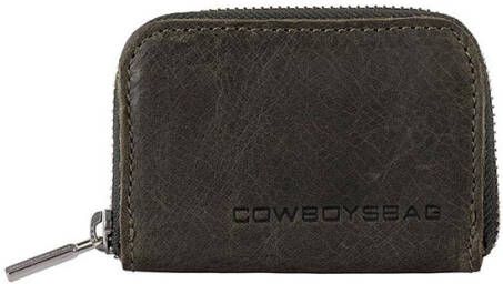 Cowboysbag Ritsportemonnees Purse Holt Donkergroen