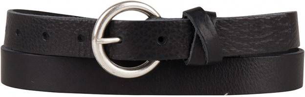 Cowboysbag Cowboysbelt leren riem 259132 zwart