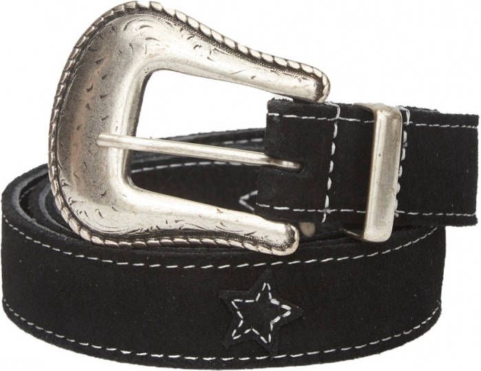 Fabienne Chapot Riemen Barny Suede belt Zwart