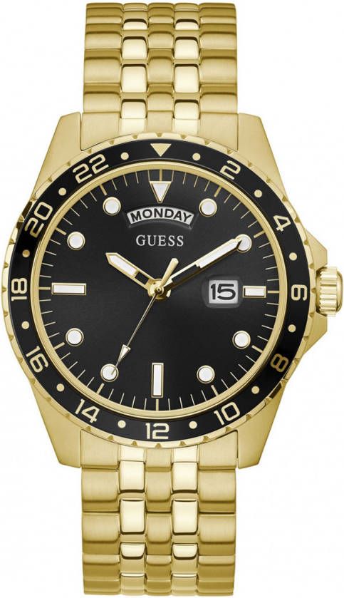 Guess Horloges Watch Comet GW0220G4 Goudkleurig