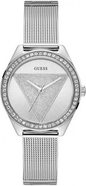 Guess Horloges Watch Tri Glitz W1142L1 Zilverkleurig