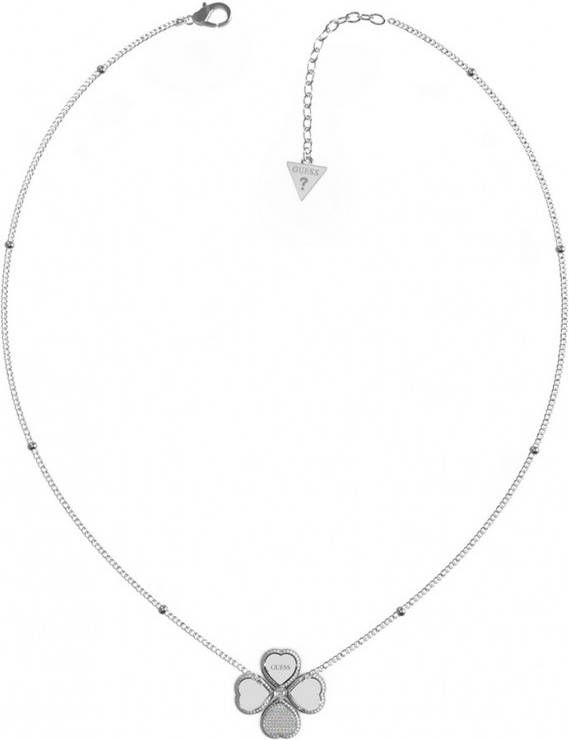 Guess Kettingen Necklace Fine Heart JUBN01419JWRHT Zilverkleurig