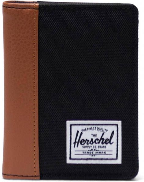 Herschel Supply Co. Bi fold portemonnees Gordon RFID Zwart