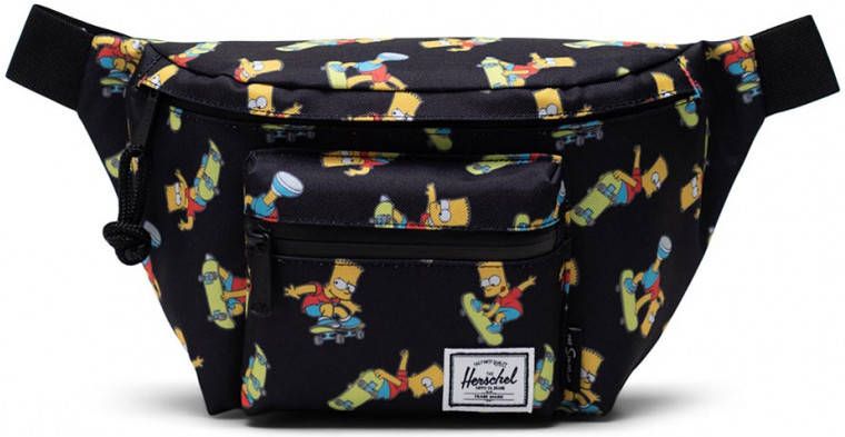 Dames Tassen voor voor Heuptassen voor Herschel Supply Co Herschel The Simpsons Seventeen Bum Bag in het Zwart 