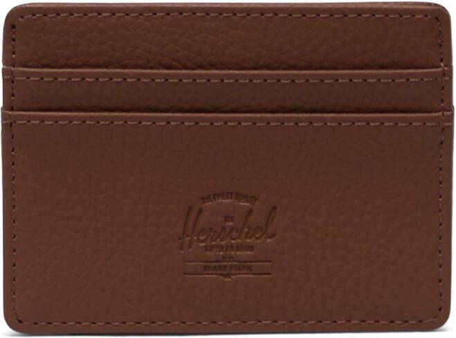 Herschel Supply Co. Pasjes portemonnees Charlie Vegan Leather RFID Bruin