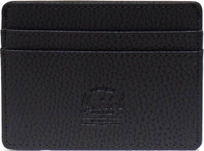 Herschel Supply Co. Pasjes portemonnees Charlie Vegan Leather RFID Zwart