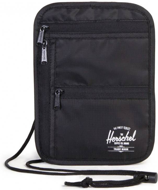 Herschel Supply Co. Ritsportemonnees Money Pouch Zwart