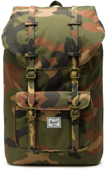 Herschel Supply Co. Laptop rugzak Little America 15 Inch Groen