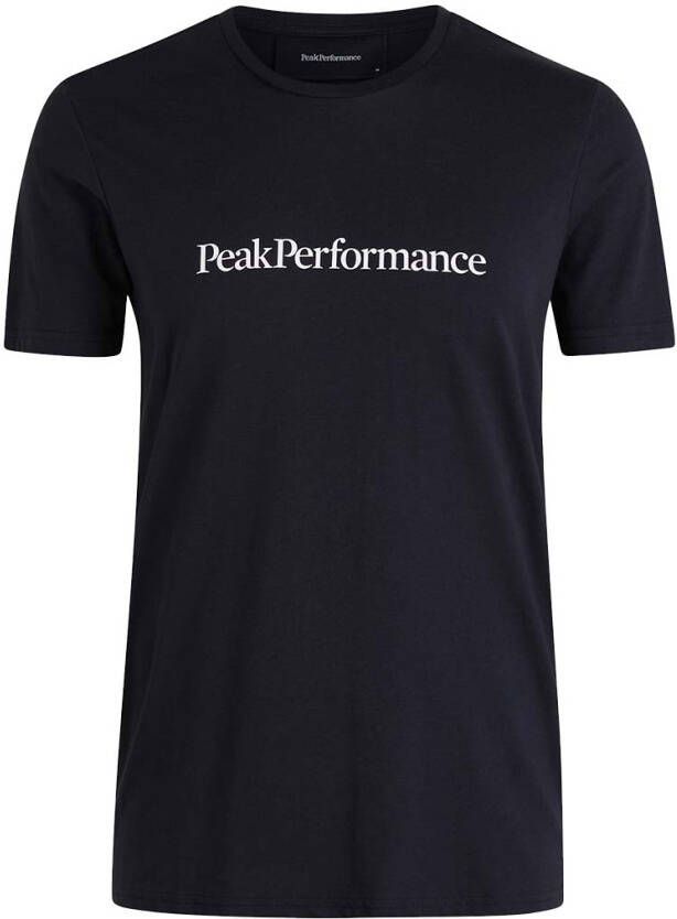 Peak Performance T shirts Ground Tee Zwart