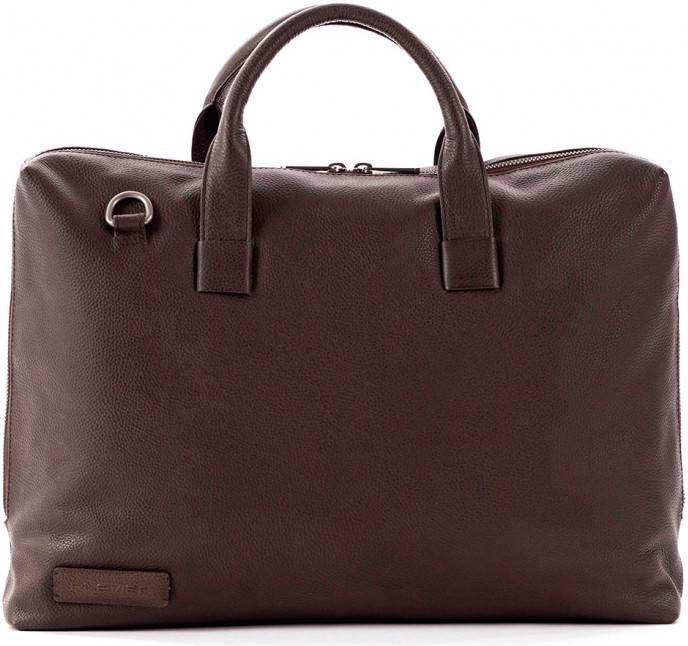 Plevier Laptop schoudertas Digit Laptop Bag 15.6 Inch Bruin