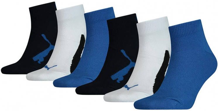 Puma Sokken Bwt Quarter 6P Blauw