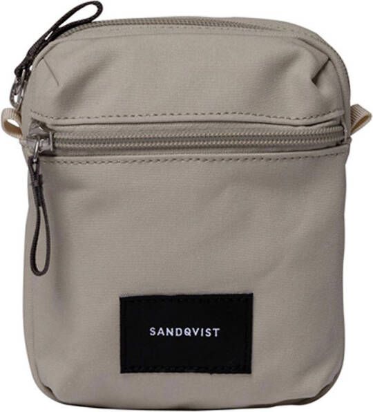 Sandqvist Crossbodytas Sixten Vegan Okergeel