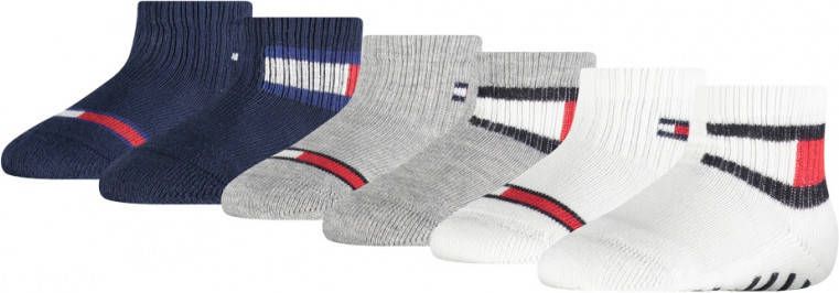 Tommy Hilfiger Sokken Baby Sock 6P Flag Wit