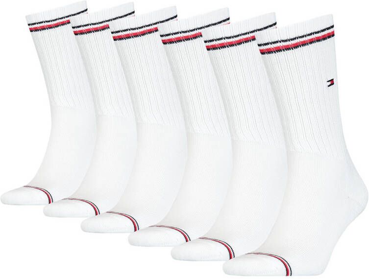 Tommy Hilfiger Sokken Iconic Sock 6 Pack Wit