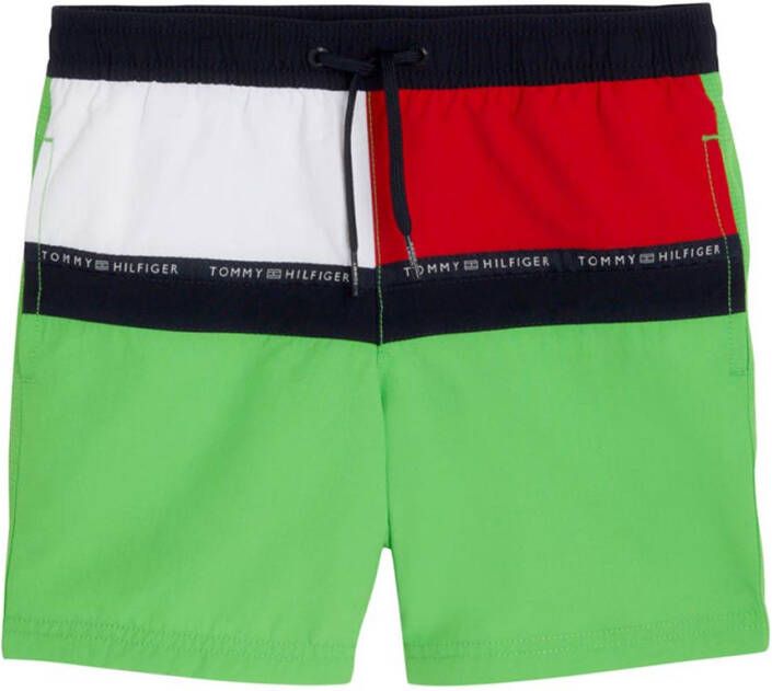 Tommy Hilfiger Zwembroeken Boys Medium Drawstring Groen