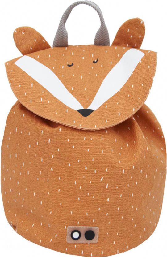 TRIXIE ! Unisex Rugzak -- Bruin Katoen/polyester