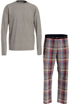 Tommy Hilfiger Long Sleeve Flannel Pyjama Set