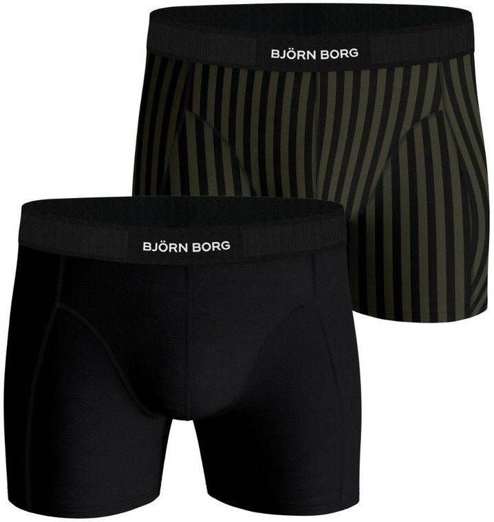 Bjö, rn Borg heren 2 pack short zwart