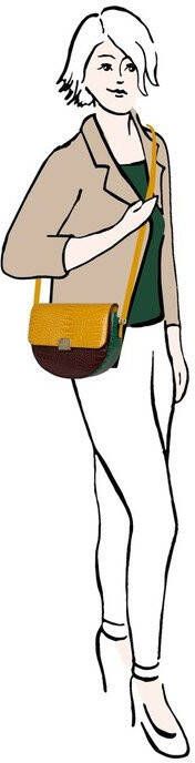 Bulaggi Emy Half Moon Bag pastel blauw Damestas