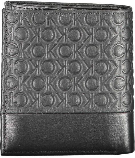 Calvin Klein Black Men portemonnee , Zwart, Heren