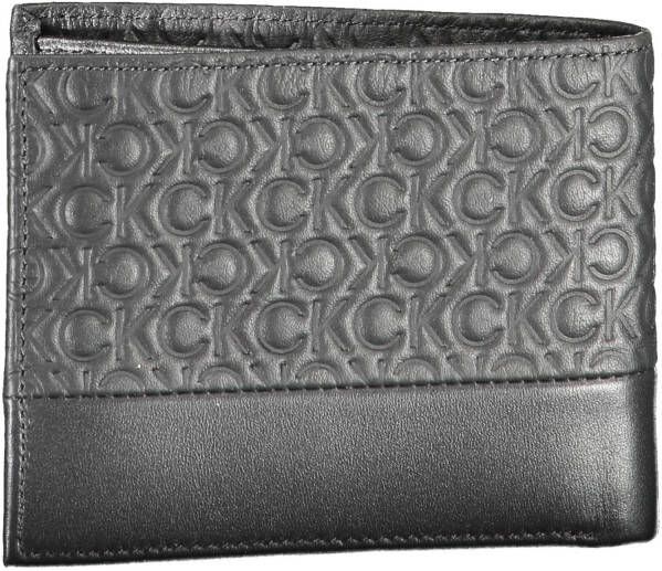 Calvin Klein Black Men portemonnee , Zwart, Heren