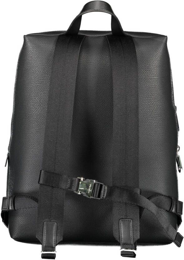 Calvin Klein minimalism squared bp backpacks , Zwart, Heren