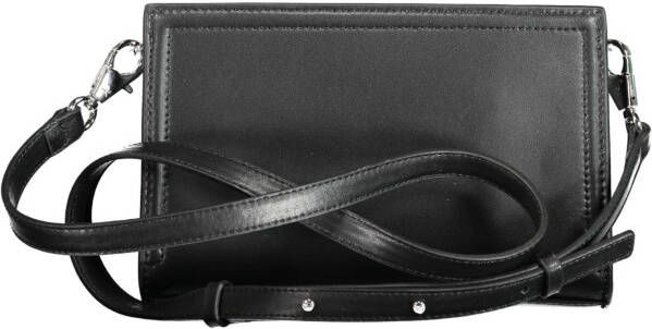 Calvin Klein Zwarte Schoudertas Minimal Hardware Crossbody