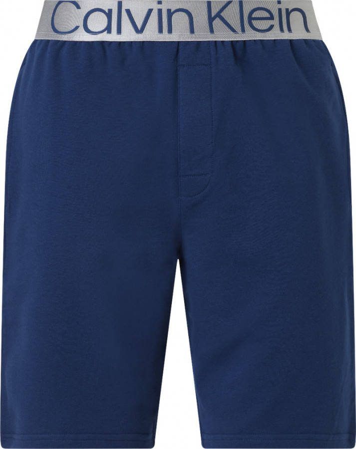 Calvin Klein Sweatshort met grote logo opschrift aan de elastische band