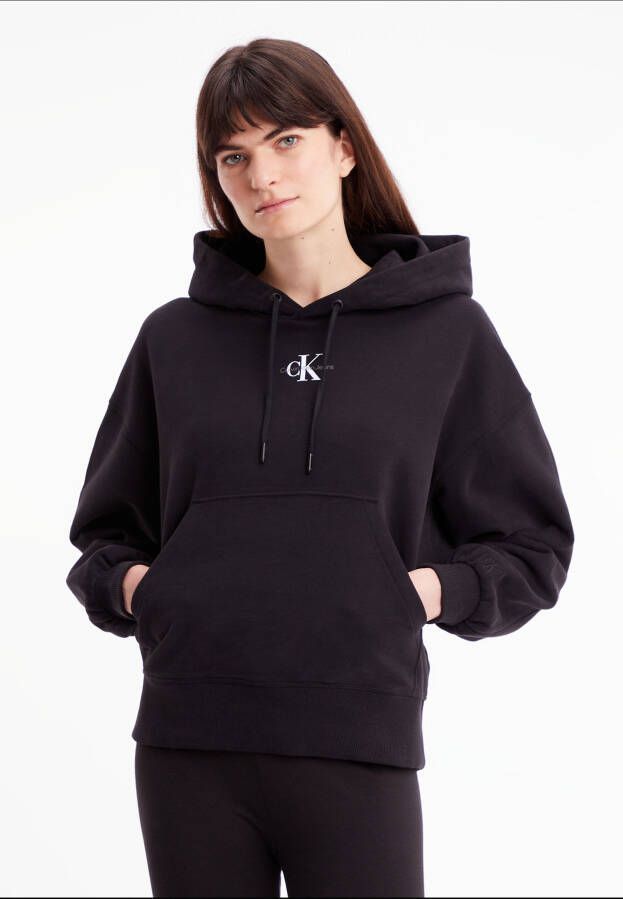 Calvin Klein Hoodies & Sweatvesten Grijs Dames