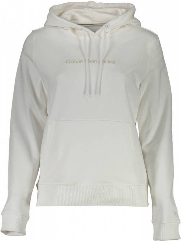 Calvin Klein Hoodie SHRUNKEN INSTITUTIONAL HOODIE met logo opschrift