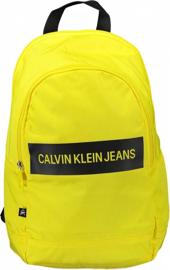 Calvin Klein Yellow Men Backpack , Geel, Heren
