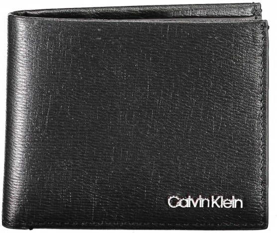 Calvin Klein Black Men portemonnee , Zwart, Heren