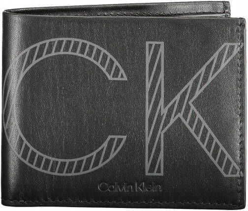 Calvin Klein Black Men portemonnee , Zwart, Heren