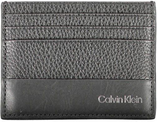 Calvin Klein Black Men portemonnee , Zwart, Heren