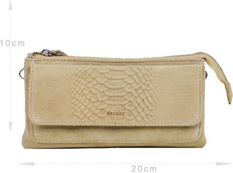 DSTRCT Clutch Portland Road beige Damestas