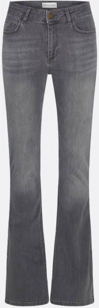 Fabienne Chapot Eva Denim Flare Trousers , Grijs, Dames