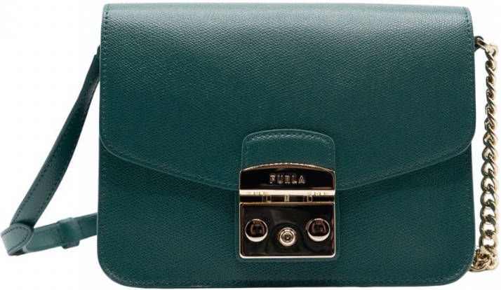 Furla Schoudertassen Groen Dames