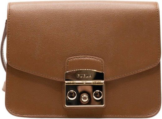 Furla ‘Metropolis Small’ shoulder bag , Bruin, Dames