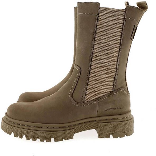 G-Star Taupe G Star Raw Chelsea Boots Kafey Hgh Chs Nub W