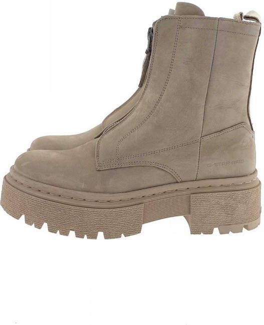 G-Star Beige G Star Raw Enkelboots Kafey Pfm Hgh Zip W