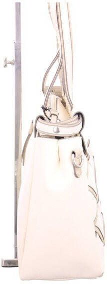 Gabor Voldoende lederen handtassen , Wit, Dames