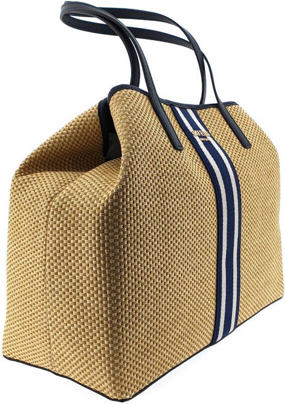 Guess Blauwe Handtas Vikky Large Toter