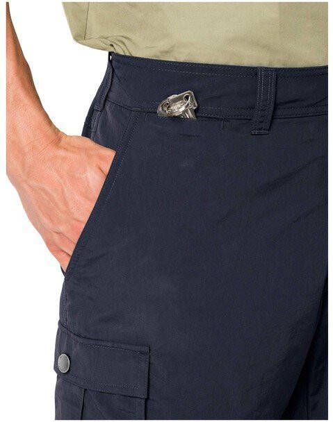 Jack Wolfskin outdoor cargo bermuda donkerblauw
