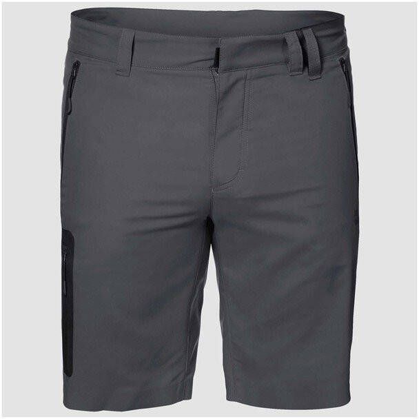 Jack Wolfskin Active Track Shorts Donkergrijs/Zwart