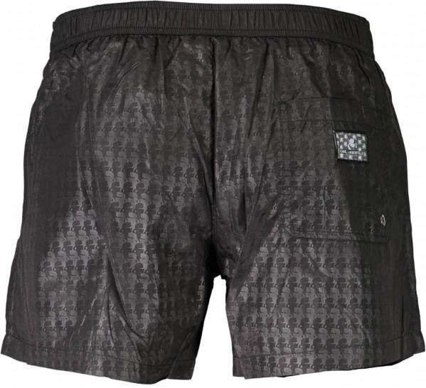 Karl Lagerfeld swimming trunks , Zwart, Heren