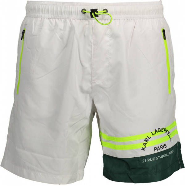Karl Lagerfeld Zwemkleding , Wit, Heren